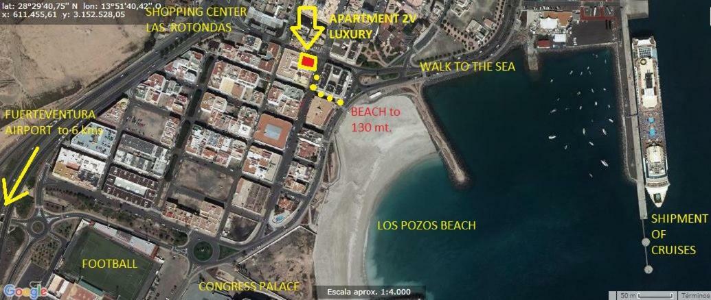 2V Luxury Apartment Near Beach Puerto del Rosario  Eksteriør bilde